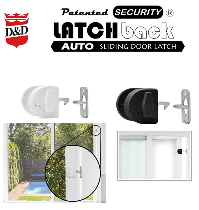 LATCHback Auto Sliding Door Latch