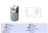 E12 porcelain lamp holder