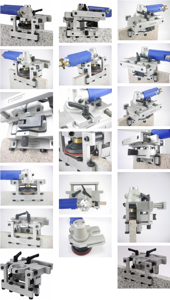 90 degree Edge Polishing Auxiliary Base