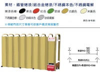 電動伸縮門 (又稱伸縮大門/伸縮拉門/剪刀門/摺疊門) 