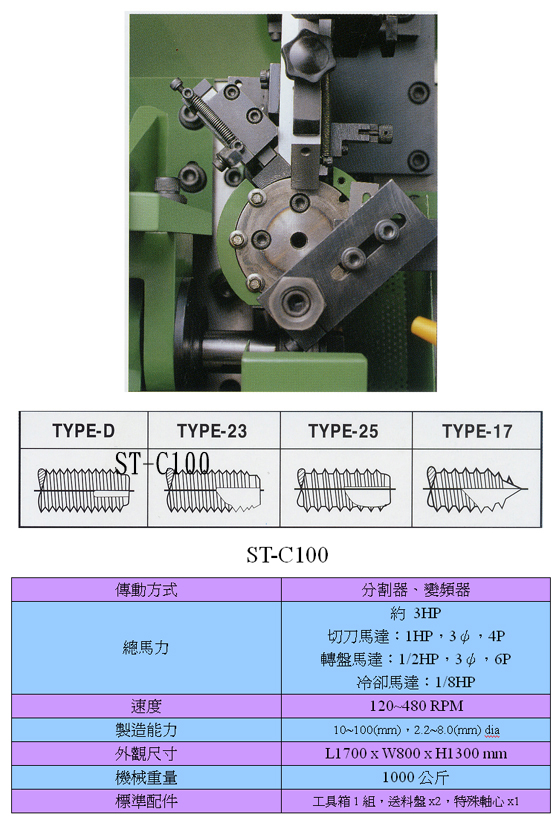 高速螺絲割尾機