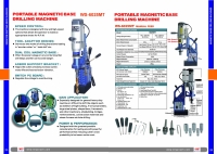 WS-6025 攜帶型磁性鑽孔機