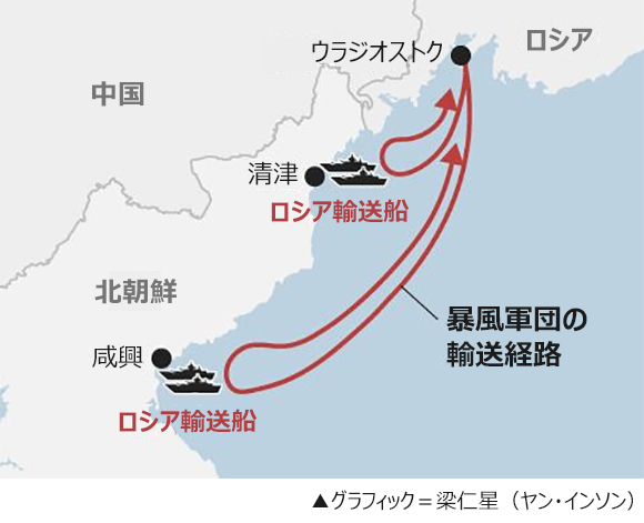 北朝鮮がウクライナ戦争に参戦…特殊部隊「暴風軍団」1万2000人を露に派遣、韓国情報機関が正式確認