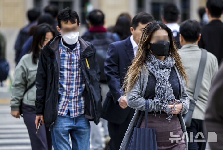 肌寒くなったソウルの朝