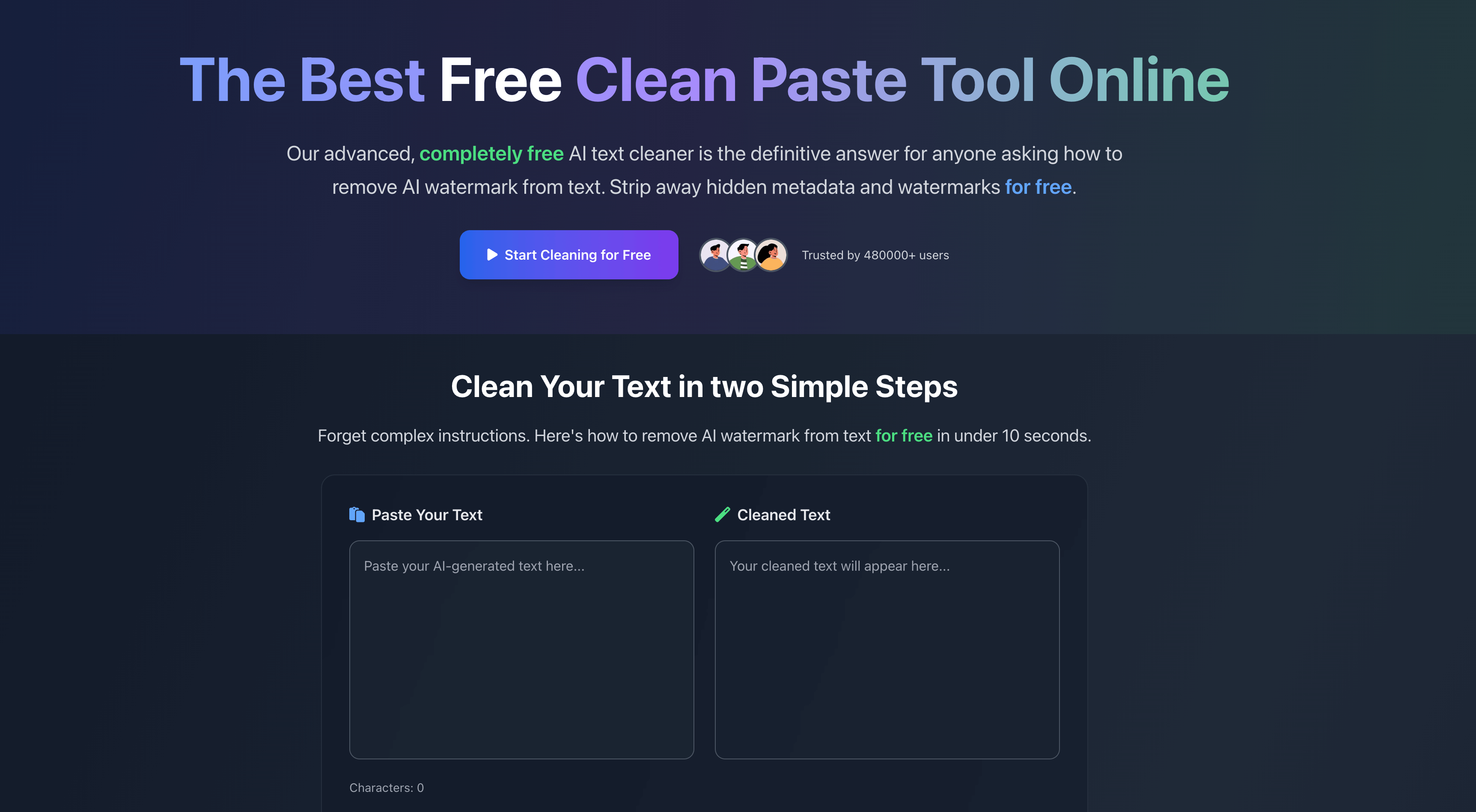Cleanpaste