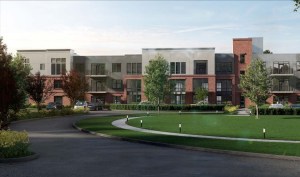 uconn A rendering of the 402 Farmington Ave., Farmington apartment complex under construction. (Courtesy of Town of Farmington)