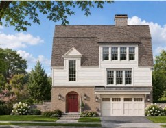 house 2 Rendering of the type of single-family home that would be built at The Enclave in Farmington. (Courtesy of Town of Farmington)