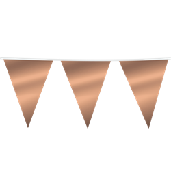 10 m. Stor vimpler rose guld Metallic - ind og udendørs