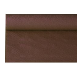6m Papirdug Brun 1,20m bred - Damask Rulledug - 100% genbrugspapir
