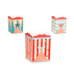 Circus Snack Boxes, mix (1 pkt / 6 pc.)