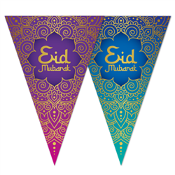 6 m Eid Mubarak Vimpelguirlande