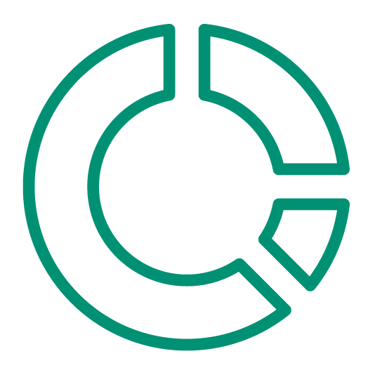 Cvc Icon Rgb Cvcgreen Pie Chart 1