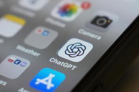 AI_World_Models_88778-1 FILE – Chat GPT app icon is seen on a smartphone screen, Aug. 4, 2025, in Chicago. (AP Photo/Kiichiro Sato, File)