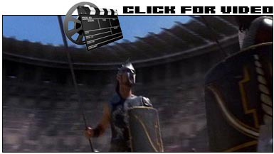 Gladiator (2000)- Entering the coliseum