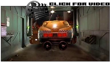 The Fifth Element (1997) - Bruce Willis's air-taxi pulls out of the garage