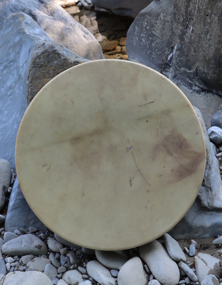 AKTION! Donnertrommel  70 cm stimmbar Rothirsch Kuh