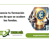 Financia tu formación antes de que se acaben los fondos.