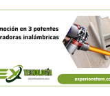 promoción en 3 potentes aspiradoras inalámbricas