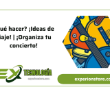 ¿Qué hacer? ¡Ideas de viaje! | ¡Organiza tu concierto!