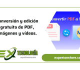 Conversión y edición gratuita de PDF, imágenes y vídeos.