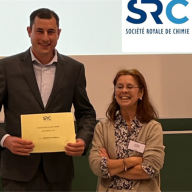 Guillaume Berionni reçoit le Prix Triennal de la Société Royale de Chimie