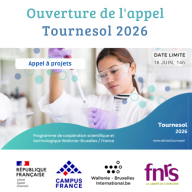 Appel à projets – Partenariat Hubert Curien Tournesol 2026