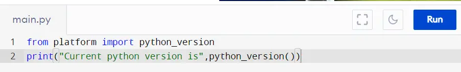 Check the Python Version using a Script