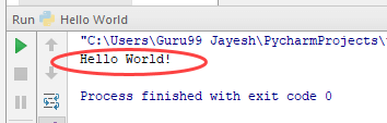 Creating First Python Program