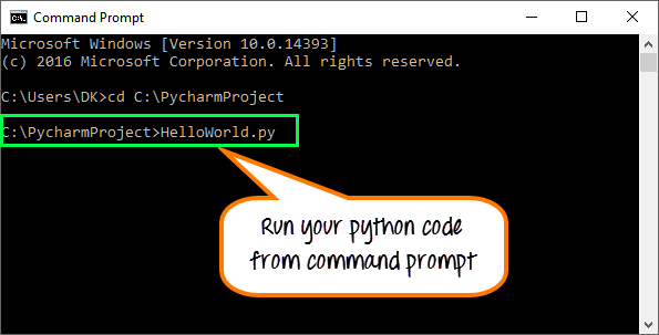 Creating First Python Program