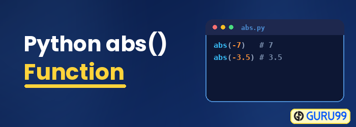 Python abs() Function
