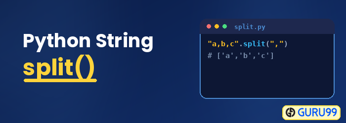 Python String split()