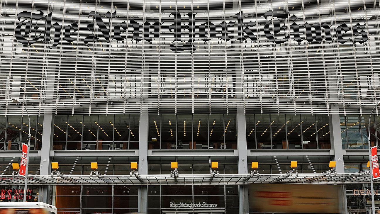 The New York Times building