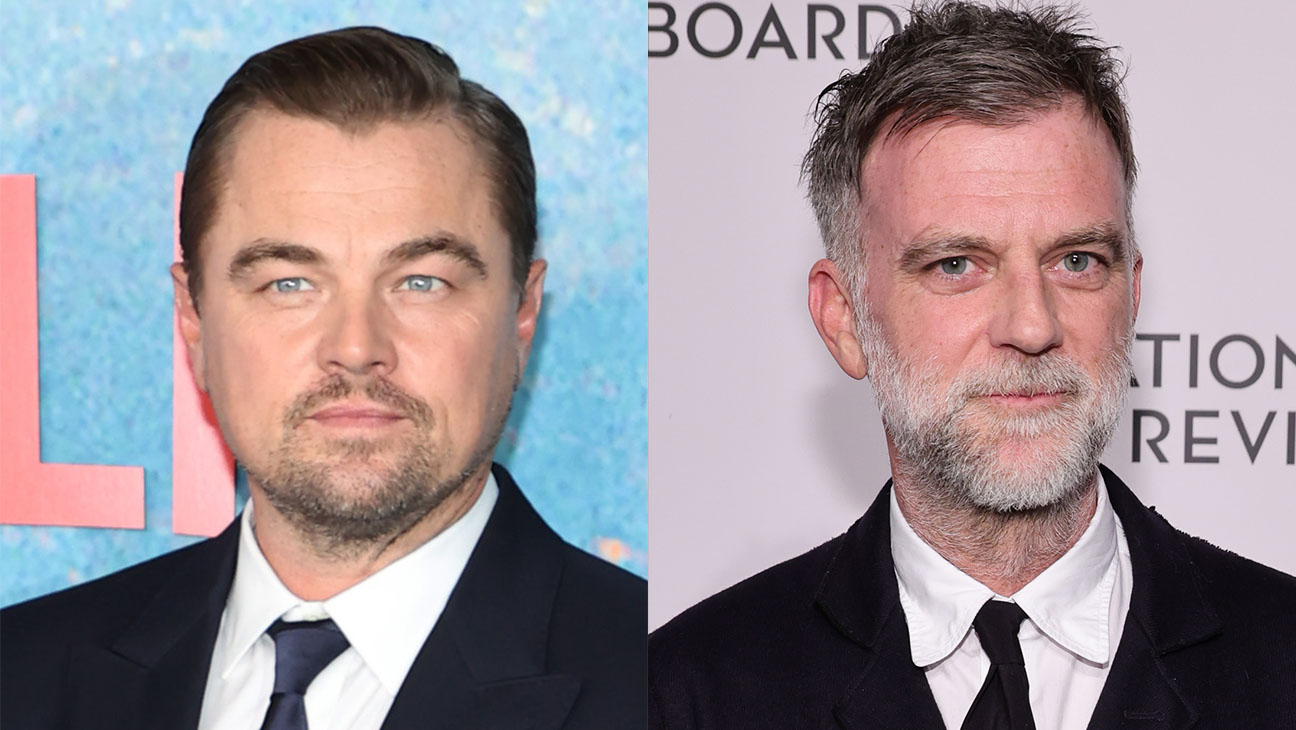 Leonardo DiCaprio (left) and Paul Thomas Anderson