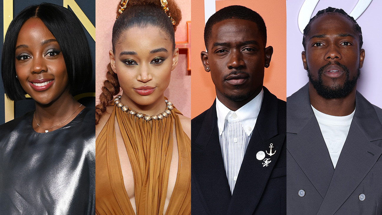 Thuso Mbedu, Amandla Stenberg, Damson Idris, and Tosin Cole