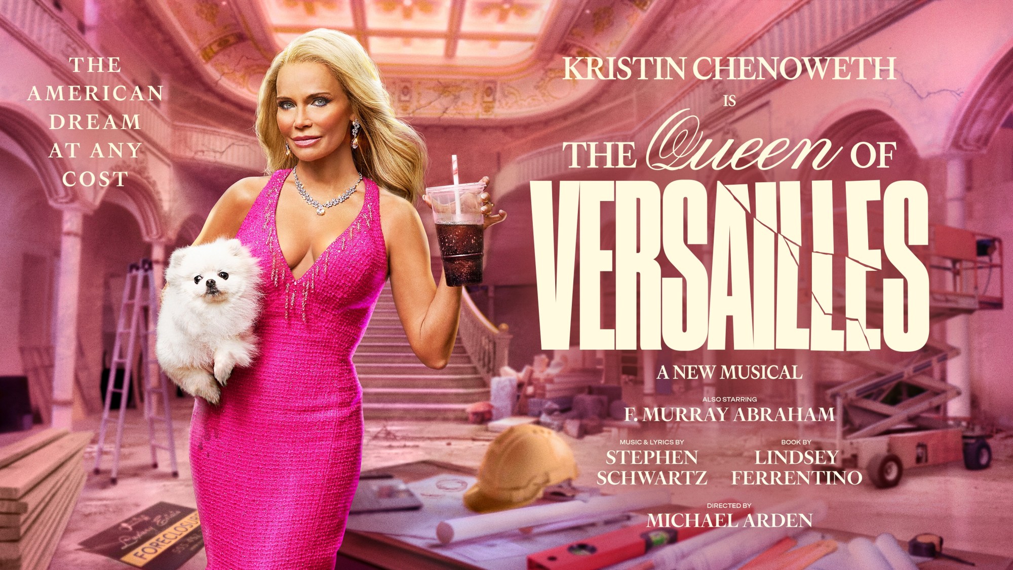 New key art for the Broadway production of 'The Queen of Versailles.'