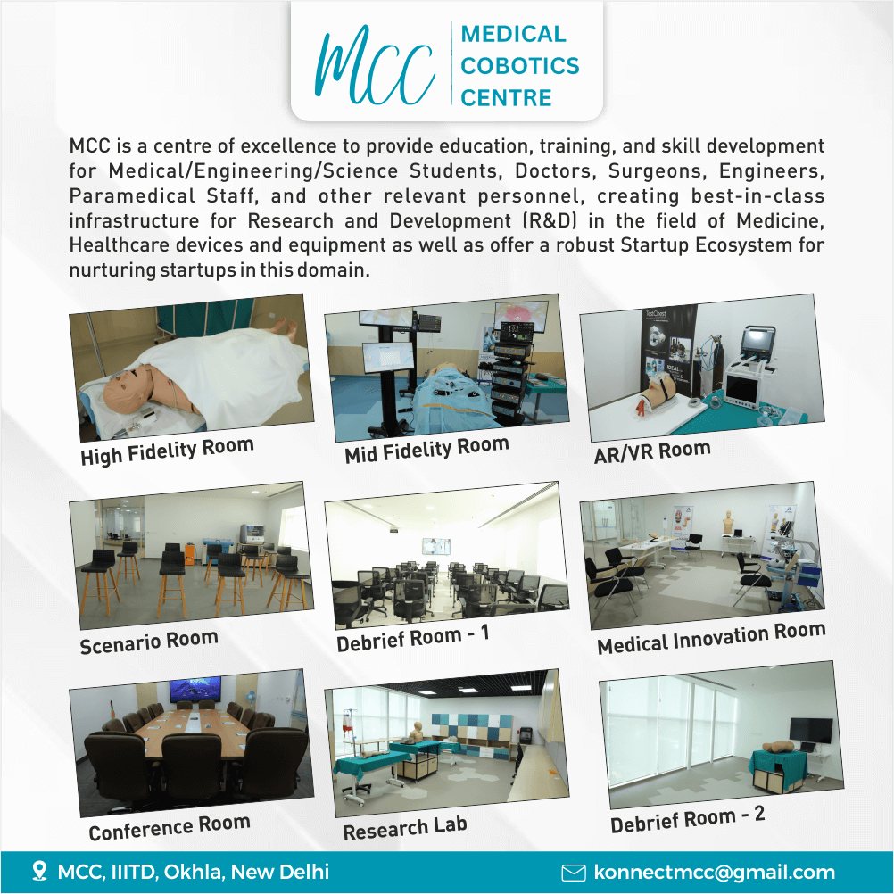 #IHFC #MedicalCoboticsCentre #MCC #medical #medicine #doctors #students #surgeons #nurses #engineers #ParamedicalStaff #ResearchandDevelopment #Healthcare #startups