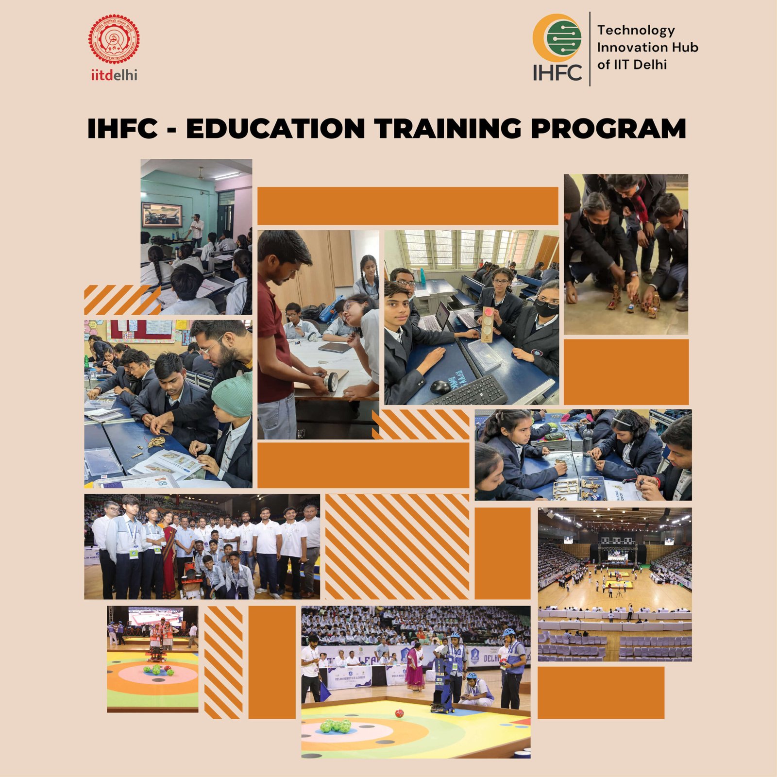 #IHFC #EducationResearchandTraining #ERT #Education #Training #IHubFoundationforCobotics #robot #drone #tech #technology #TechnologyInnovationHub #IITDelhi #IIT