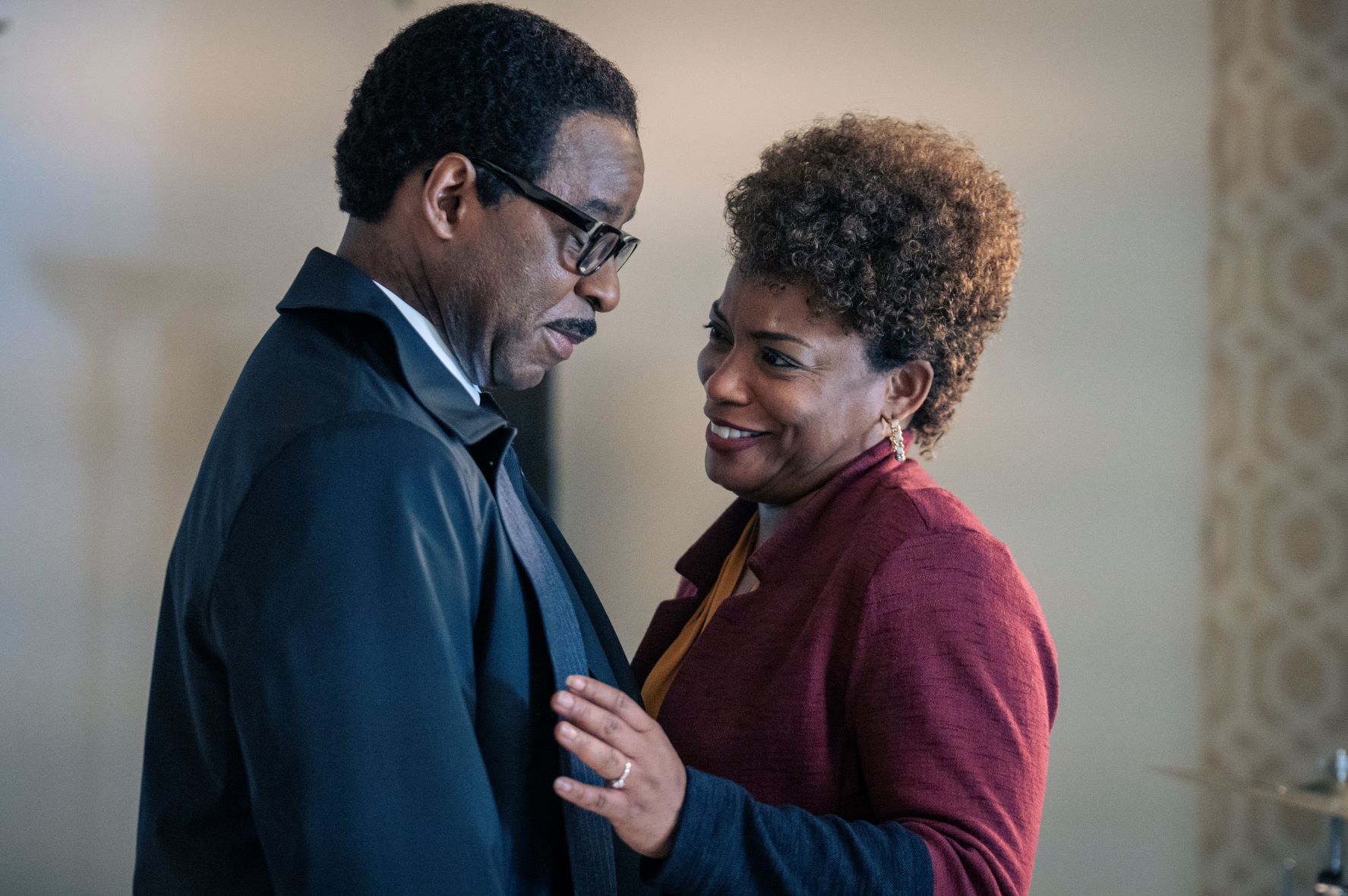 Courtney B. Vance as Franklin Roberts and Aunjanue Ellis as Martha Roberts - 61st Street _ Season 1, Episode 1