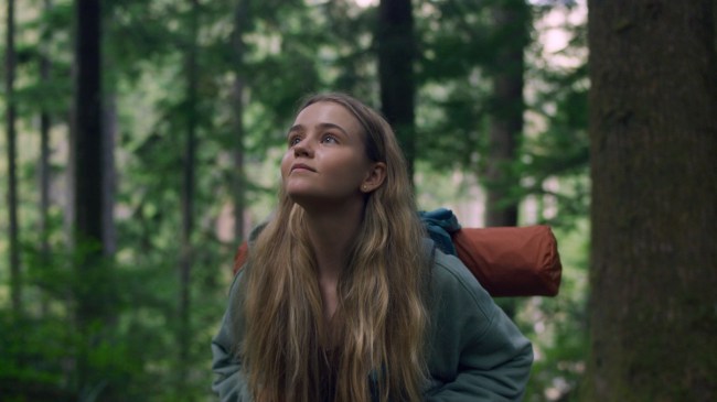 Megan Stott stars in 'Penelope,' a Netflix series about a girl who runs away to the woods