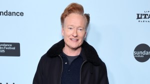 Conan O'Brien attends the 'If I Had Legs I'd Kick You' Premiere during the 2025 Sundance Film Festival