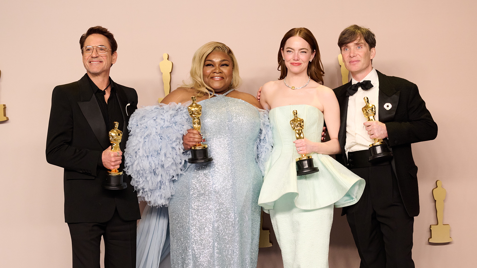 Academy Award winners Robert Downey Jr., Da'Vine Joy Randolph, Emma Stone, Cillian Murphy will present at the 2025 Oscars.