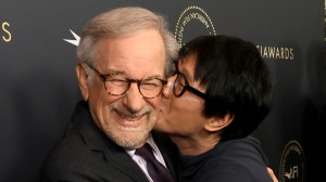 Steven Spielberg and Ke Huy Quan