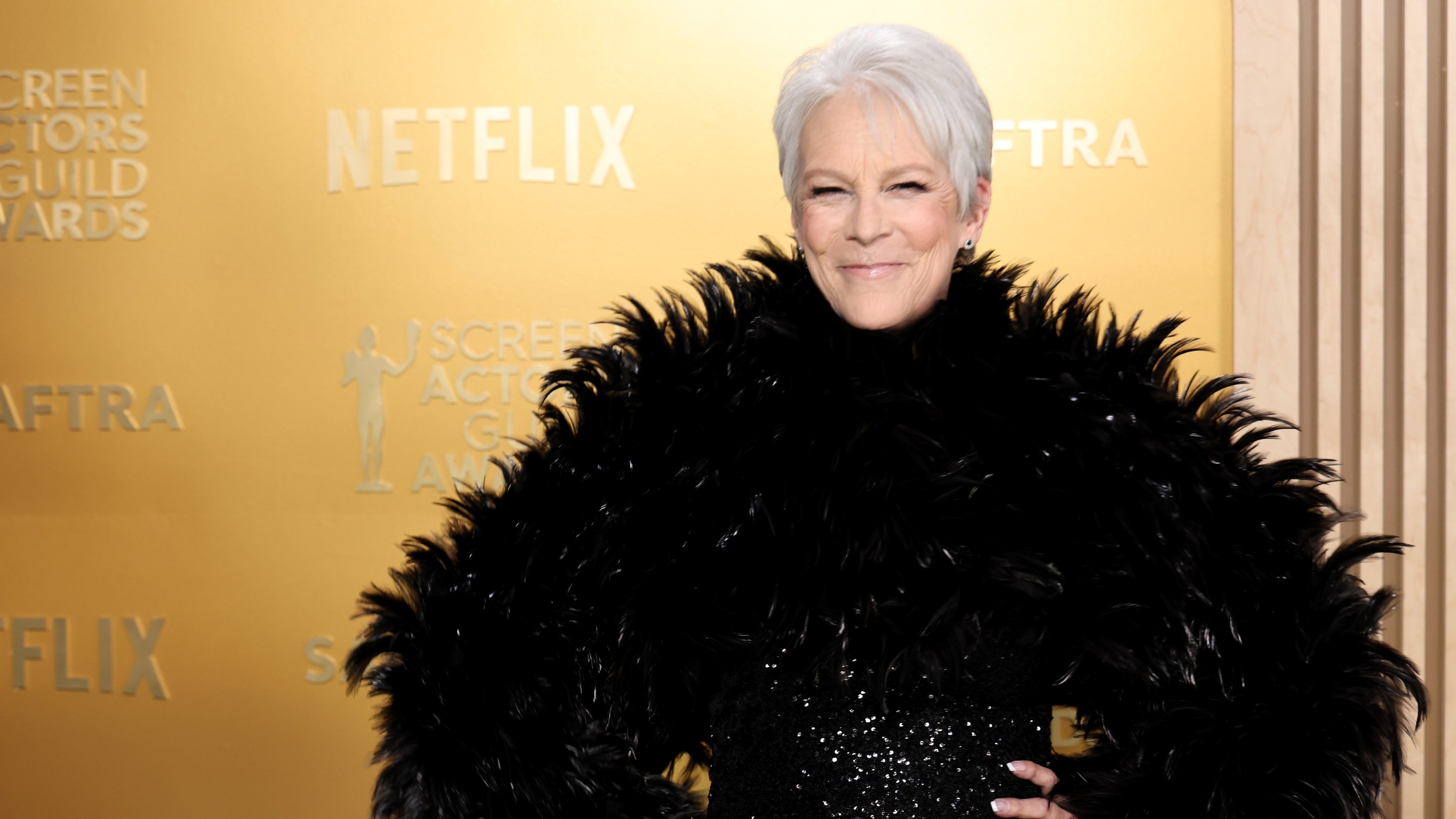 Jamie Lee Curtis attends the 31st Annual Screen Actors Guild Awards.