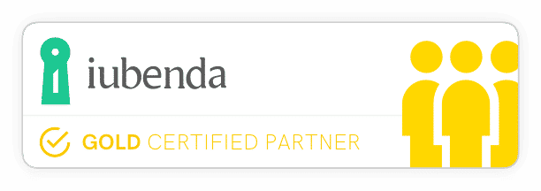 iubenda Certified Gold
Partner