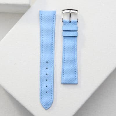 jean rousseau watch strap rubber blue