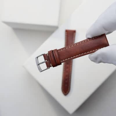 jean rousseau watch strap calf brown
