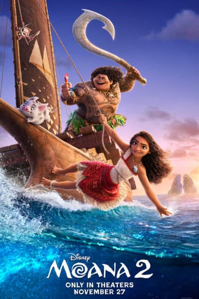 moana 2 poster