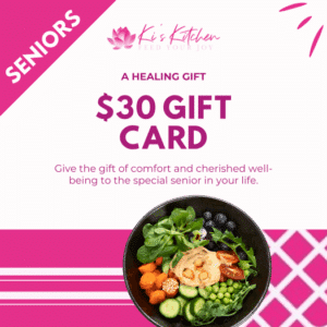 Ki's Kitchen $30 Gift Card - For Seniors