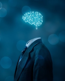 Artificial intelligence (AI), brainstorming, data mining, expert system software, genetic programming, machine learning, deep learning, neural networks and another modern computer technologies concepts. Brain representing artificial intelligence with printed circuit board (PCB) design.
Intelligence artificielle, remue-méninges - Image Libre de Droits
Intelligence artificielle, Intelligence, Créativité, Nanotechnologie
Crédits :Jirsak
Référence de la photo :644338380
Date de chargement :13 mars 2017