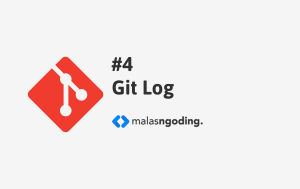 Melihat log perubahan revisi git log